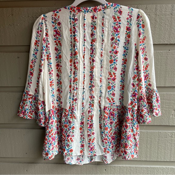 Anthropologie Maeve Hiver Floral Blouse - Picture 8 of 8